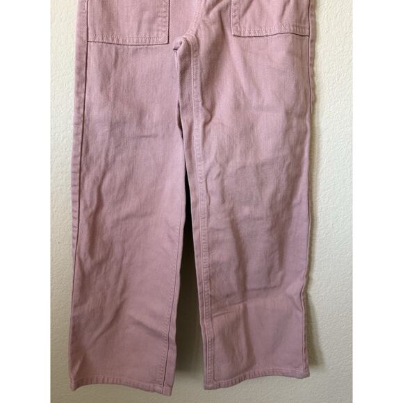 Vanilla Star Mauve High Rise Wide Leg Elastic Waist Girls Jeans Pants Size 12 - Picture 3 of 6